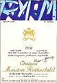 Chateau Mouton Rothschild 1976, Artist: Pierre Soulages
