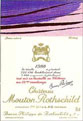 Chateau Mouton Rothschild 1980, Artist: Hans Hartung